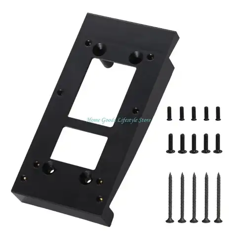 E74E Stöldskyddsringar Dörrklocka Justerbara vinklar Dörrklocka Fäste Ersättning 10 best sales ringa på dörrklockan - №5