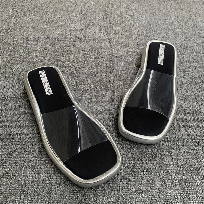 Strandschoenen Slippers Zachte slippers Platform Sabot Comfortschoenen Zomerklompen Damesslippers Zachte slippers Platformstrand