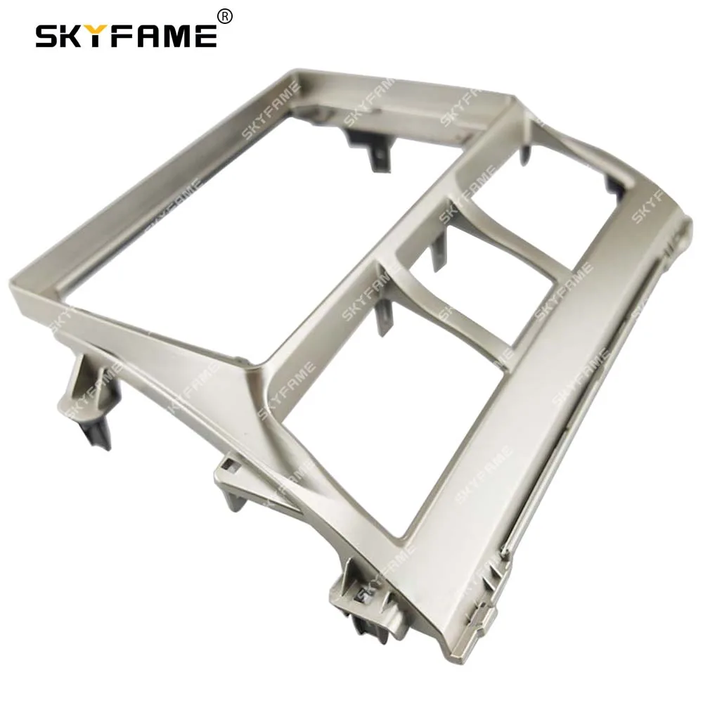 SKYFAME автомобильная рамка, адаптер для фасции, Android радиоприемник, комплект панели для установки приборной панели для Toyota Vios Belta Yaris Vitz Platz