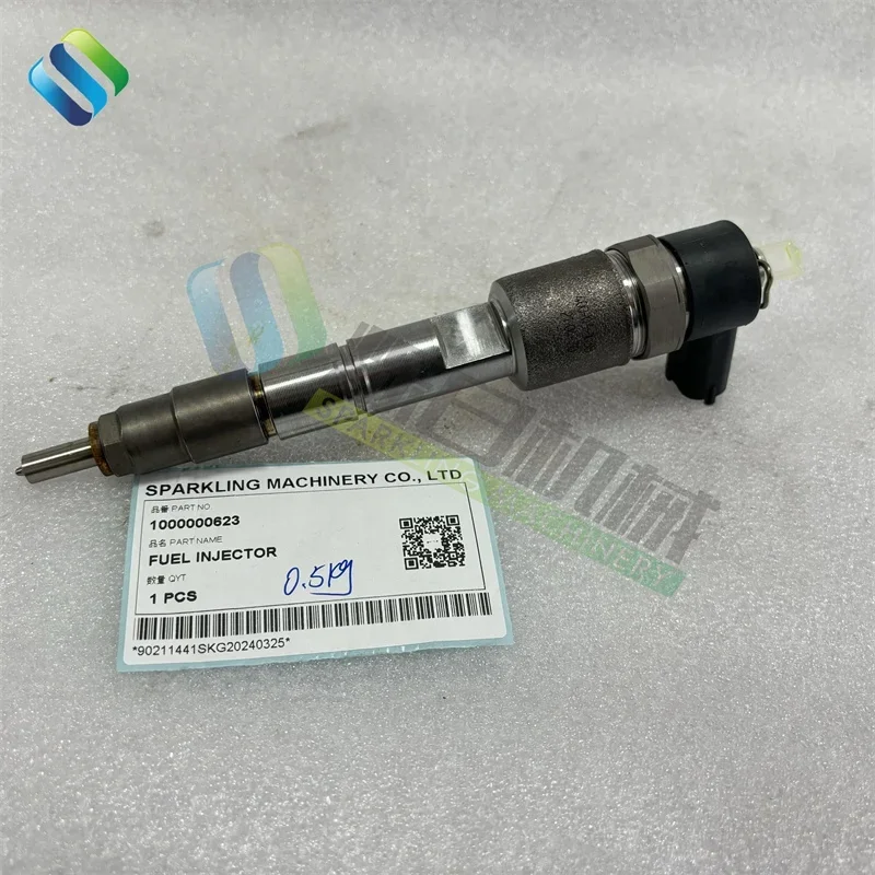 SKGM 1000000623 WP2.1 Excavator Spare Parts Fuel Injector 1000000623