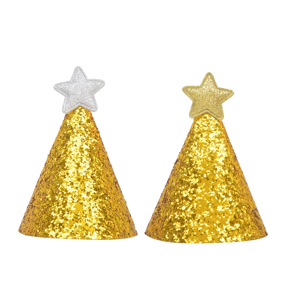 

8 Pcs Birthday Hat Kids Star Party Hats Children Accessories Bright Kid Caps Festive celebration hats for kids