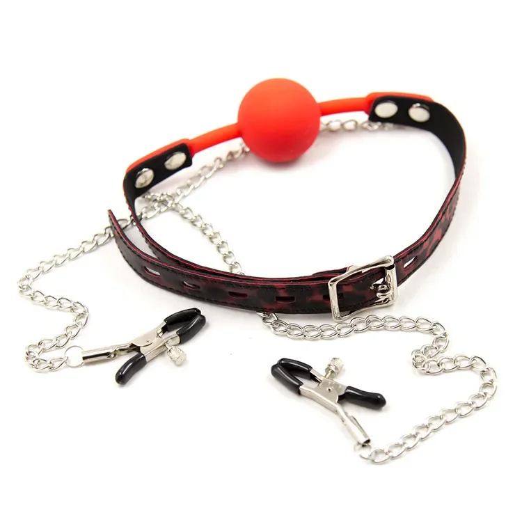 Sexy Oral Restraints Fetish Slave Tools Adult Sex Toy For Couples Sex Products Leather Gag Erotic Games Toys Opening Mouth Gag