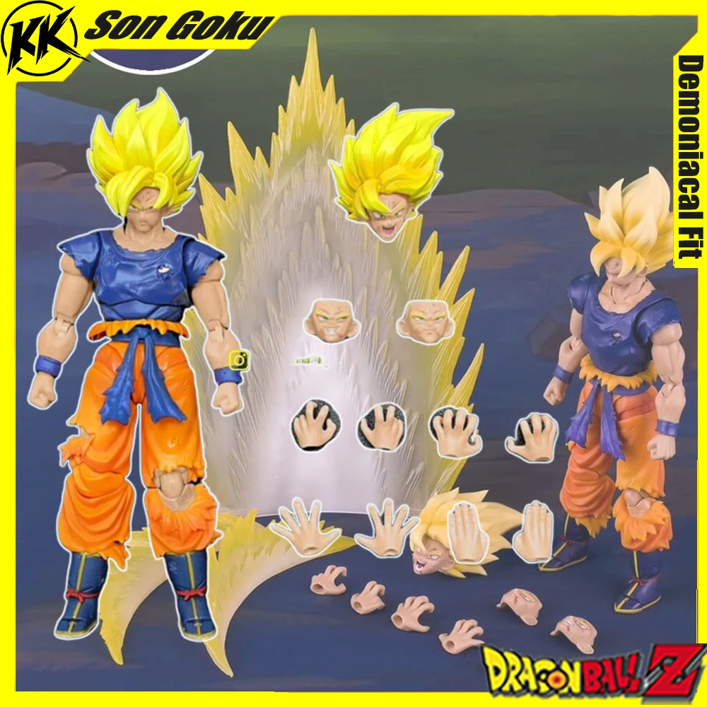 

В НАЛИЧИИ Demoniacal Fit Son Goku Фигурка Fury Awakening Dragon Ball Z SHF 15 см Фигурка Гоку Бонусная голова Коллекционная игрушка Подарки на Хэллоуин