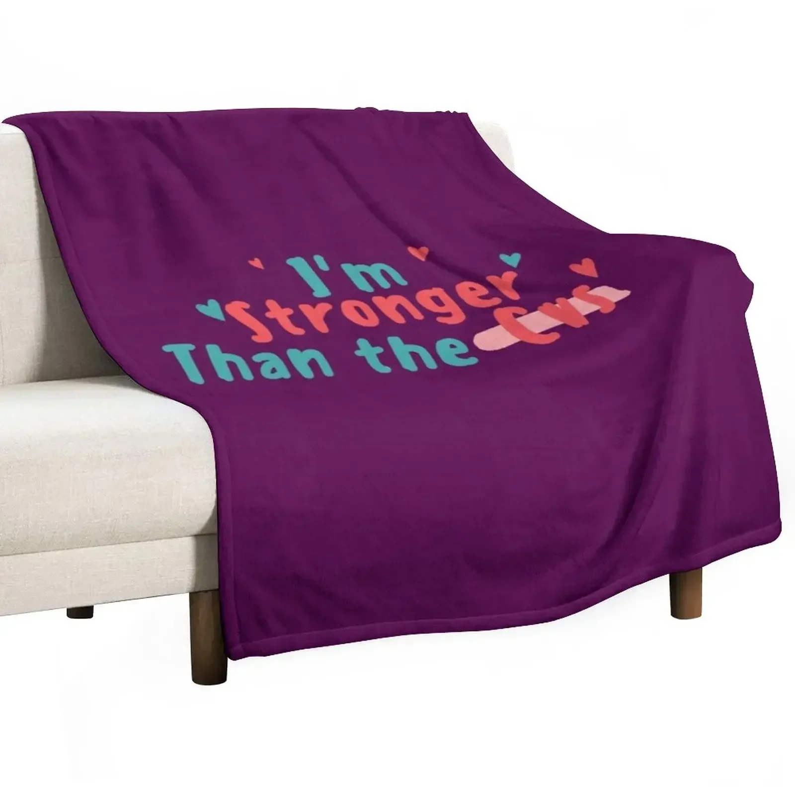 Cyclic Vomiting Syndrome Throw Blanket Bed linens Loose Hairys Blankets