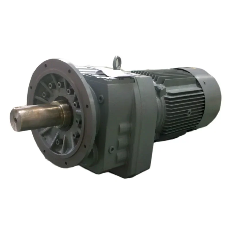 

R series helical gear 1500 rpm speed gearbox with ac motor for mixer