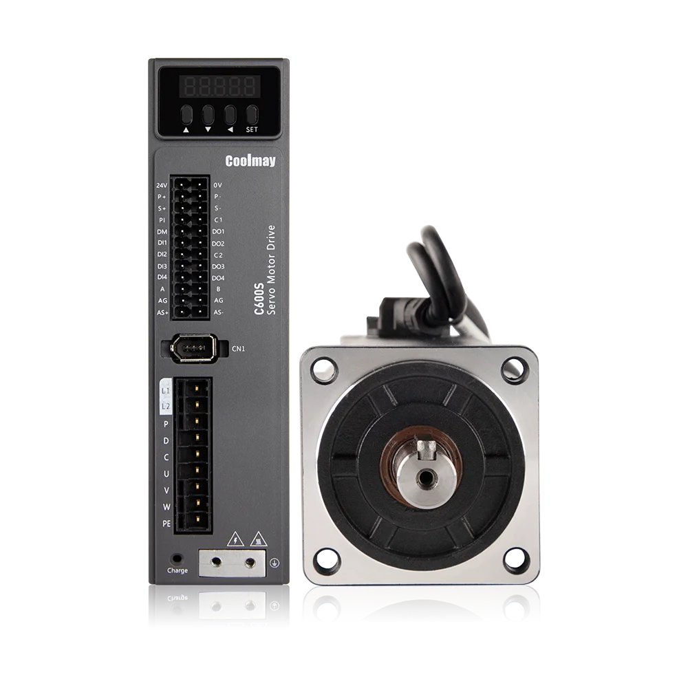 Coolmay 50w - 400w Ac Servo Motor Driver RS485 Communication For Industrial Control
