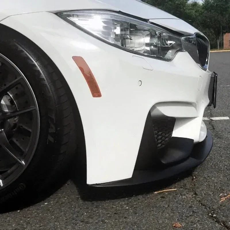 High Quality ABS Car Lower Front Bmuper Lip Spoiler for BMW M3 F80 M4 F82 MP Style·2014-2020 Glossy Black Accessories Body Kits