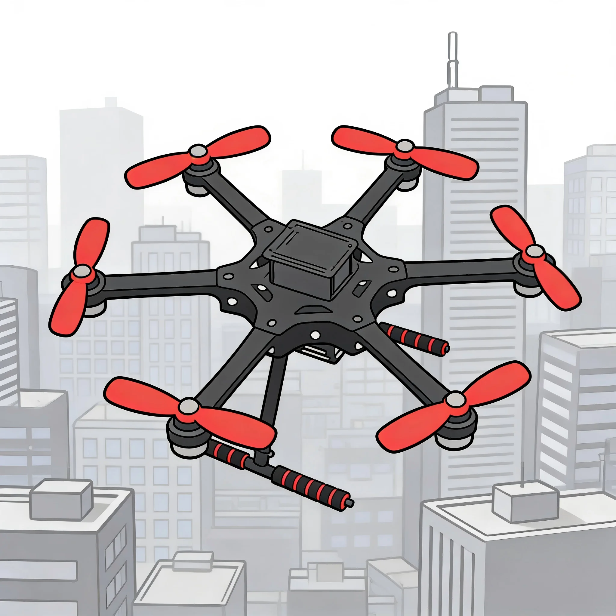 

S550 RC Hexacopter Drone Frame Kit Шасси FPV F550 Flamewheel Upgrade Kit Рама квадрокоптера FPV Quad APM Pixhawk Ardupilot