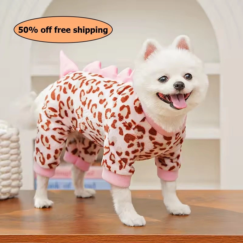 

Pet Dog Clothes Soft Warm Fleece Dogs Jumpsuits Pet Clothing for Small Dogs Puppy Cats Clothes Costume Coat Free shipping
