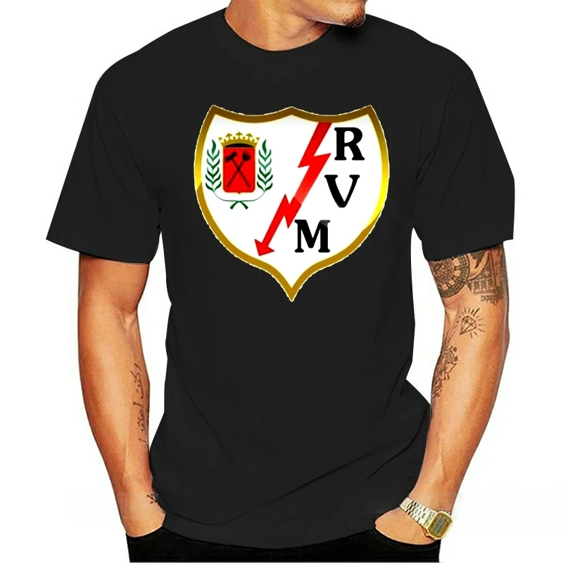 Rayo Vallecano Futbol Espanol La Liga Vallecas fashion cotton tops wholesale cartoon vintage manga streetweat lnformal outfits