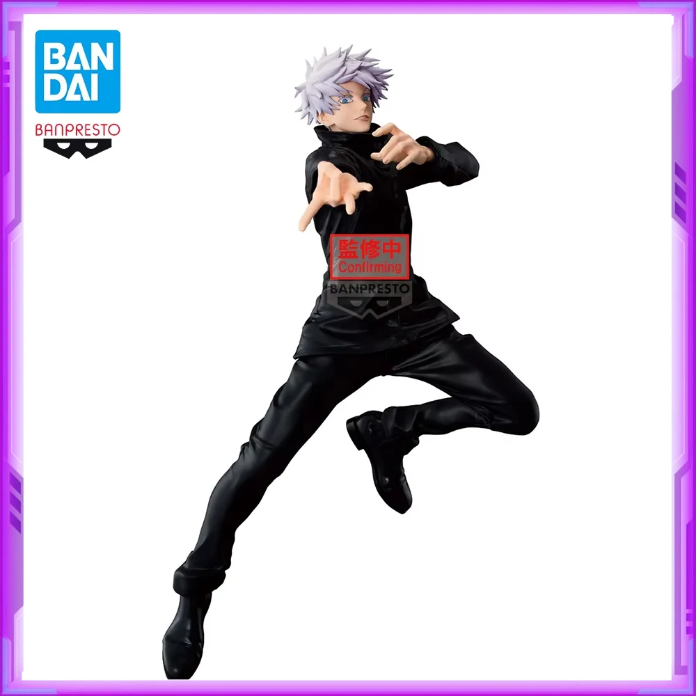 Original BANDAI BANPRESTO MAXIMATIC Jujutsu Kaisen Satoru Gojo PVC Anime Figures Action Figure Model Toys Christmas Gifts