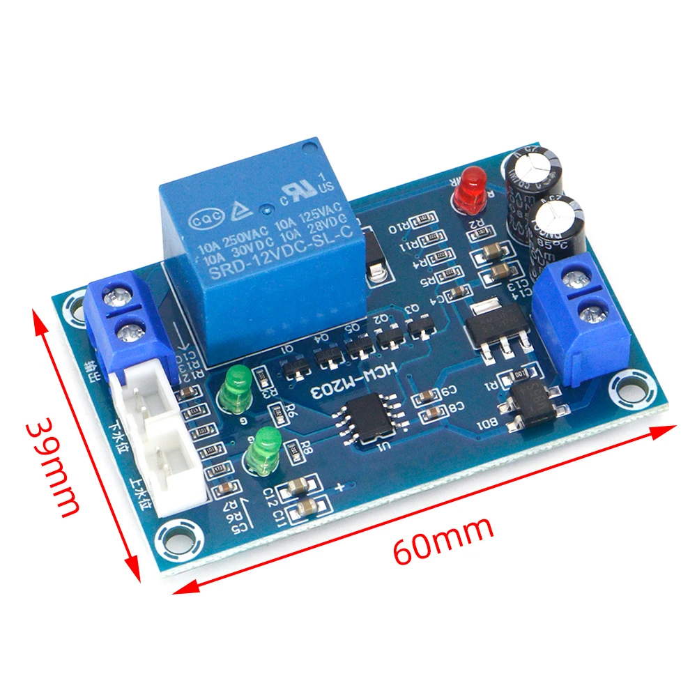XH-M203 Volledige Automatische Water Level Controller Pomp Schakelaar Module Ac/Dc 12V Relais