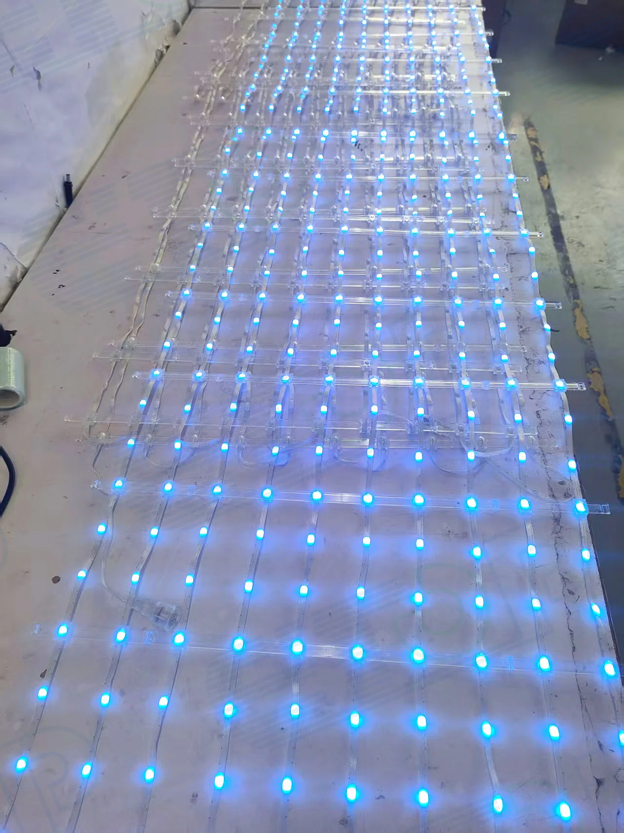 DC12V 5 سنتيمتر الملعب عنونة RGB الذكية LED حصاة/البذور مرنة مصفوفة شبكة أضواء الشاشة P67 بكسل DIY نمط المتاحة #6