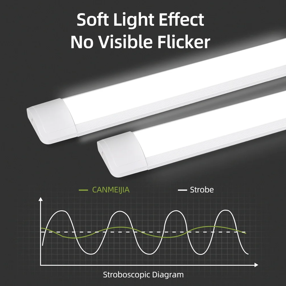 التحكم عن بعد LED مصابيح الخزانة عكس الضوء المطبخ خزانة مصباح LED للتوصيل أنبوب ضوء بار للمنزل خزانة غرفة النوم الإضاءة #4