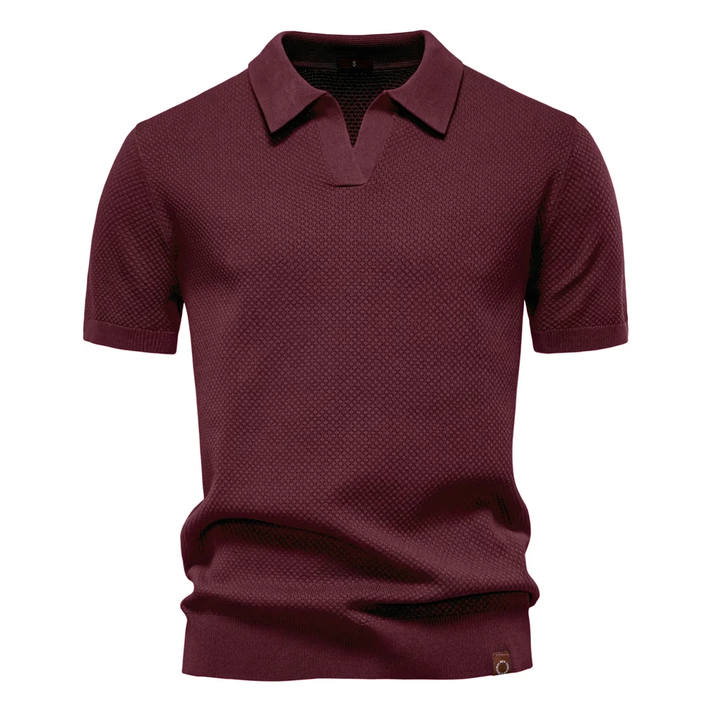 AIOPESON Polo Shirt Solid 3
