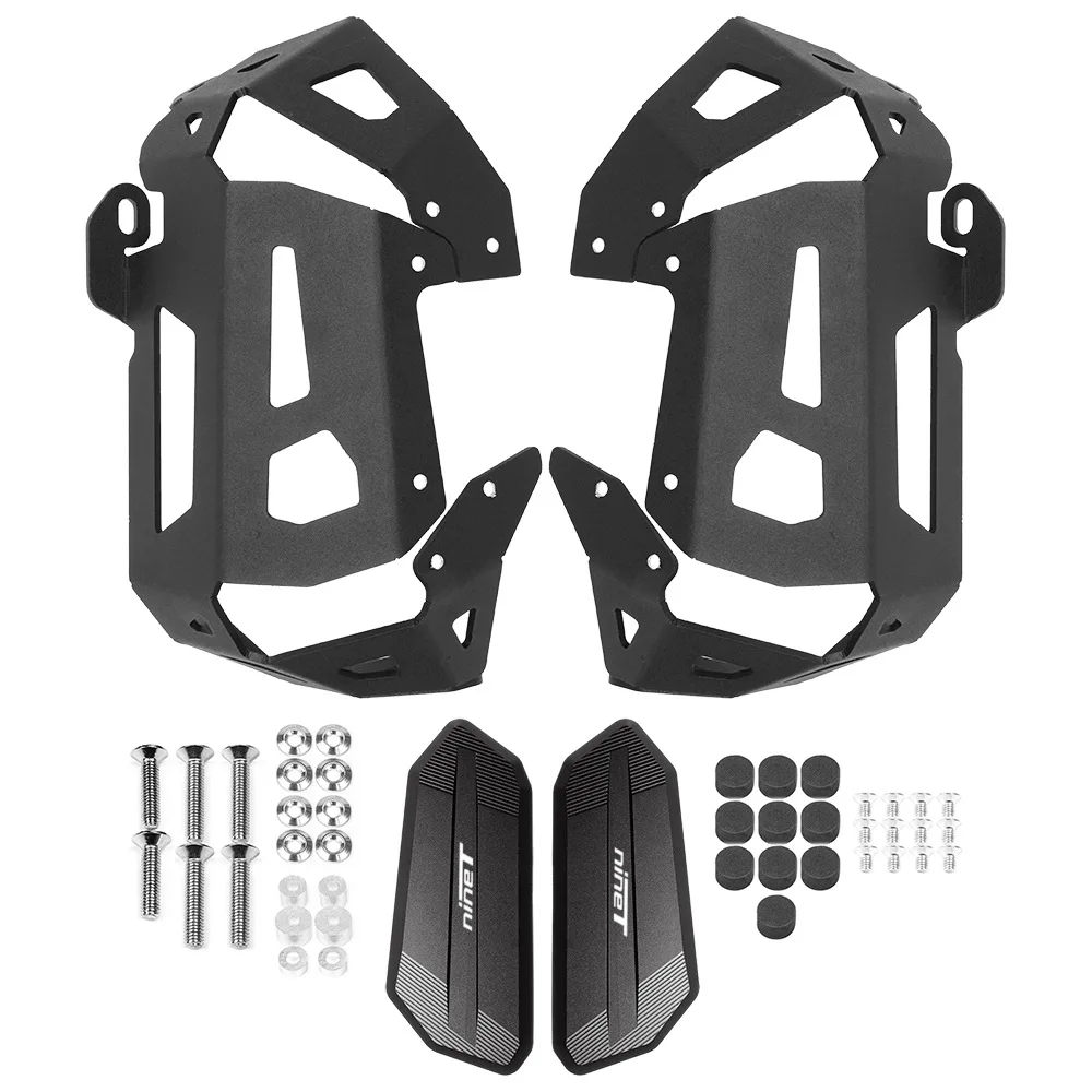 

R nineT Motorcycle Cylinder Head Guard For BMW RnineT Pure R nine T Scrambler 2020 2021 2022 - Engine Guard Protector Cover