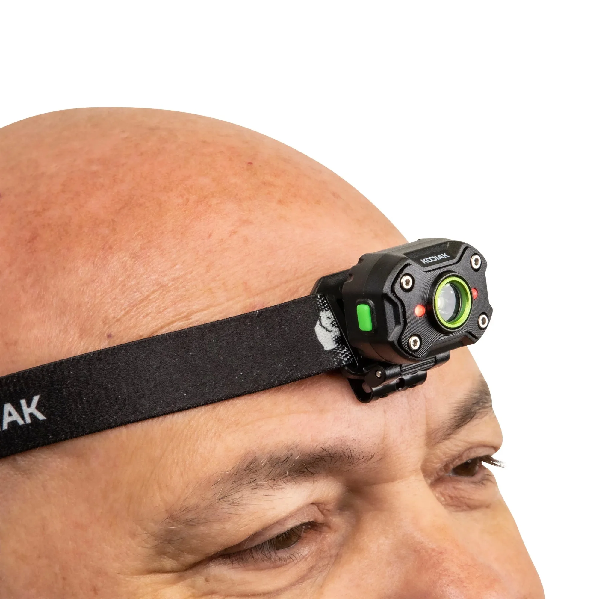 ไฟหน้า Li-Ion Ultralite แบบชาร์จไฟได้ 400 ลูเมนและหมวกไฟ COB LED หลายสีเทอร์โบ, สูง, กลาง, ต่ําโหมด 0.38 ปอนด์