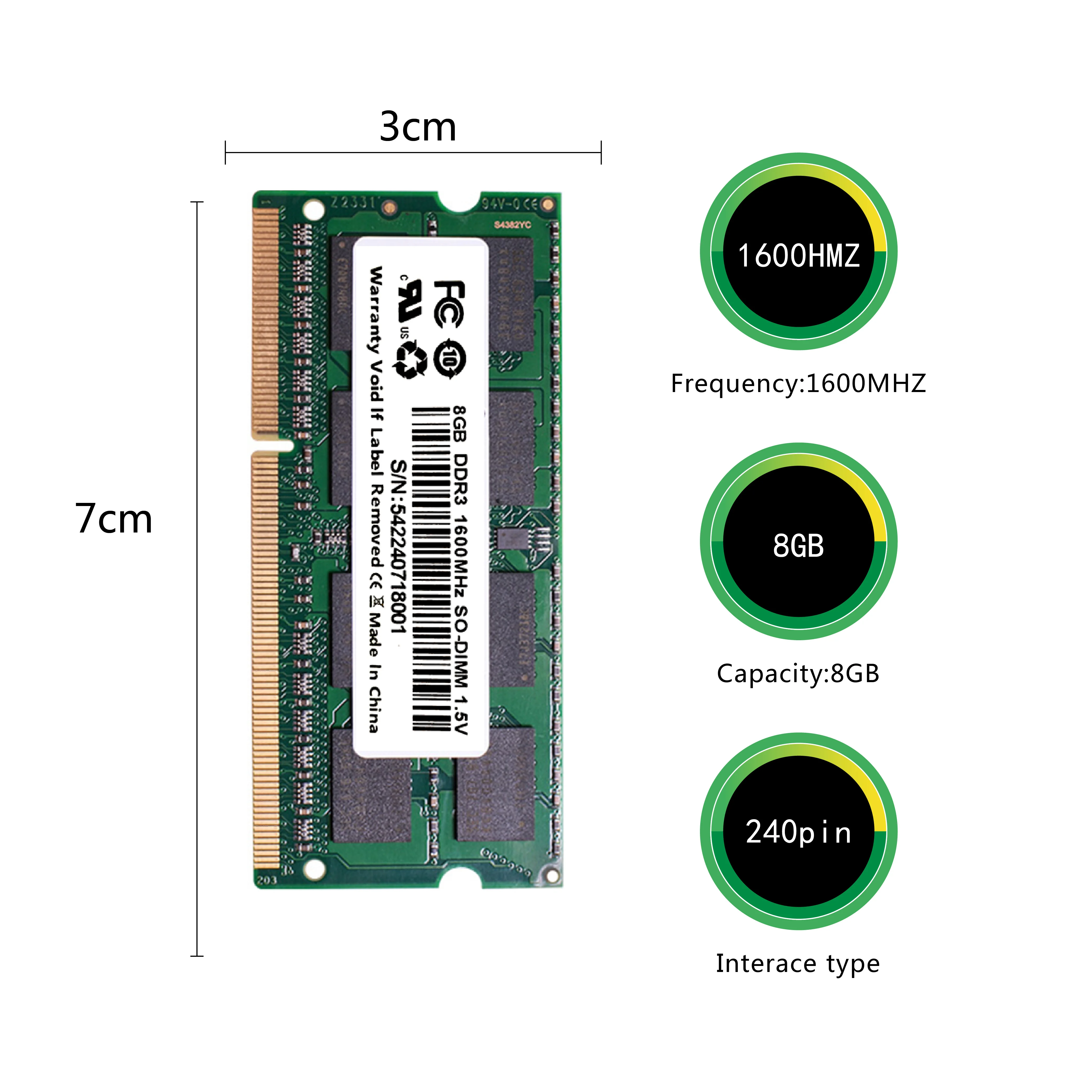 DDR3 DDR4 DDR5 RAM Memory Notebook  factory outlet  PC