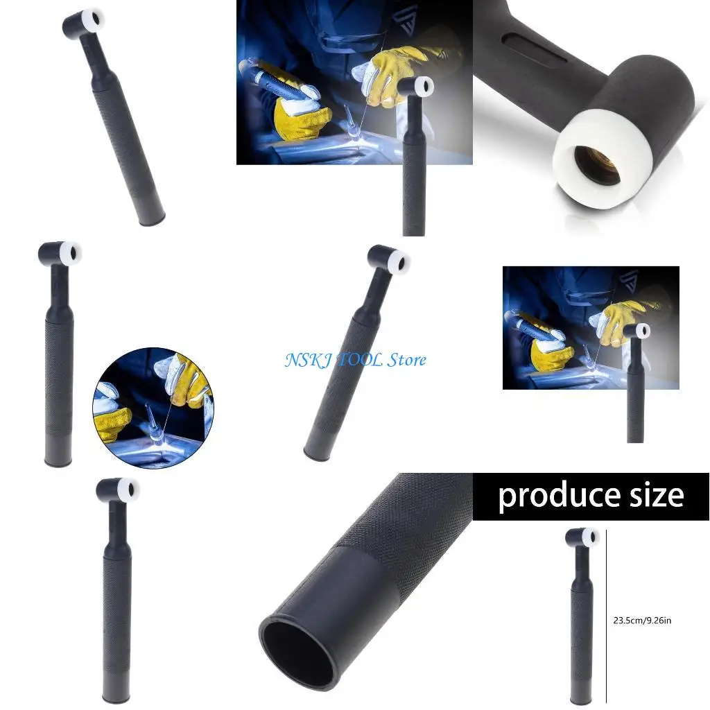 

L8RC WP-26F Welder Torch Head Copper Rubber Replacement Tip Improved Heat Dissipation