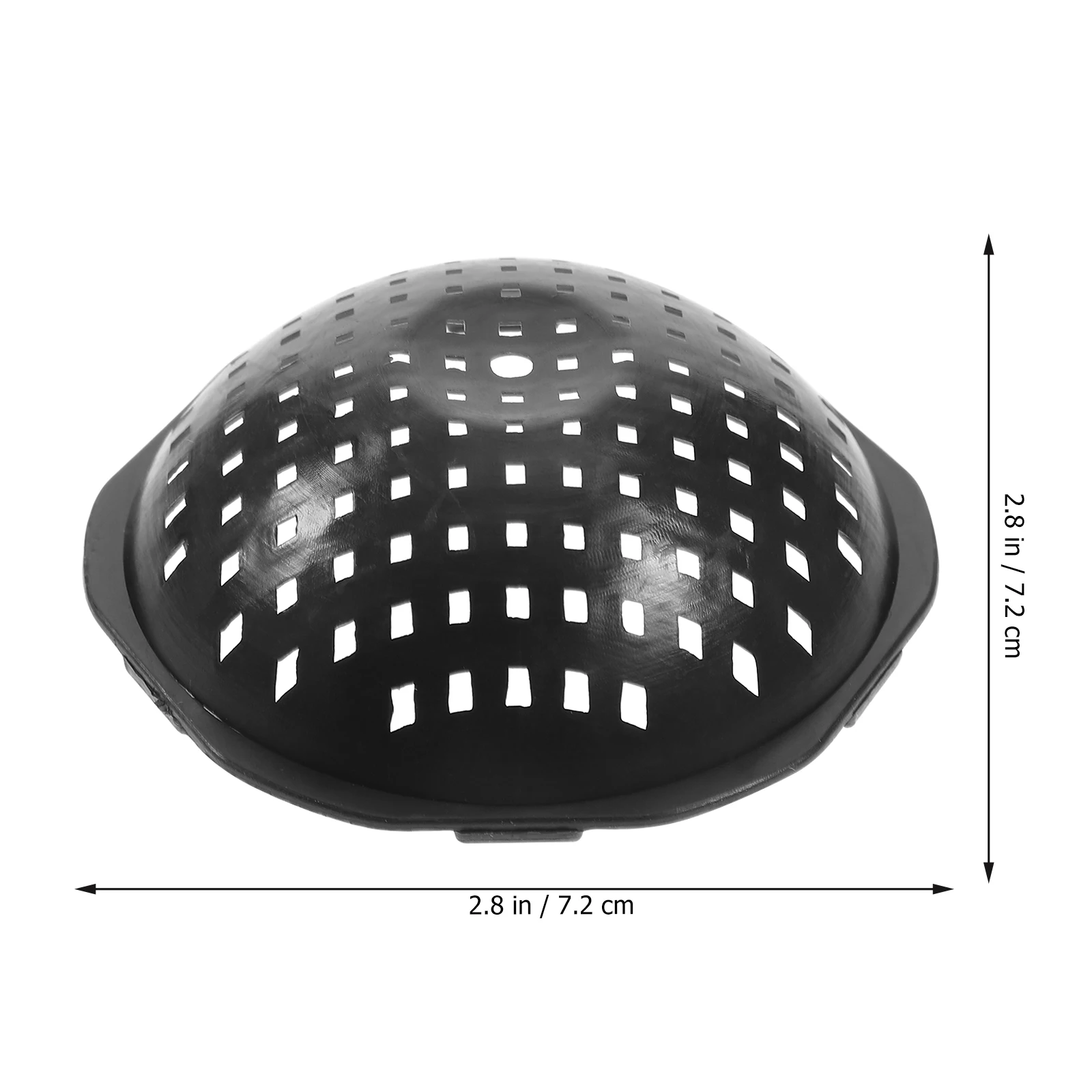 50 قطعة ثقب وعاء الزهور وسادة شبكية زارع بلاستيكي أسفل شبكة حصيرة للاحتفاظ بالتربة الصرف بونساي وعاء تصفية البستنة ملحق #2