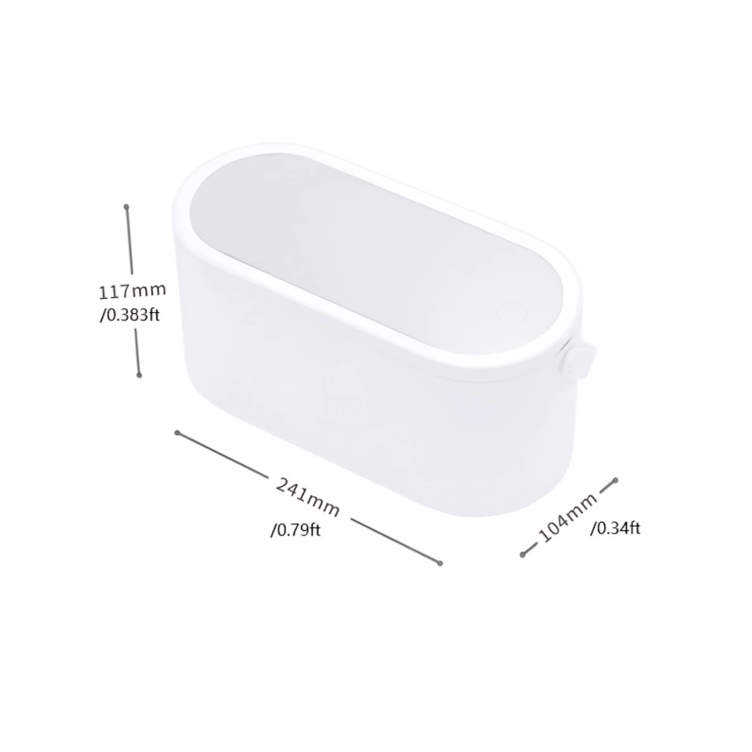 Cosmetic Storage Box, Cosmetic Bag, Makeup Bag, Portable Toiletry Case, Travel Cosmetic Case With Mirror And LED Lights; Great G