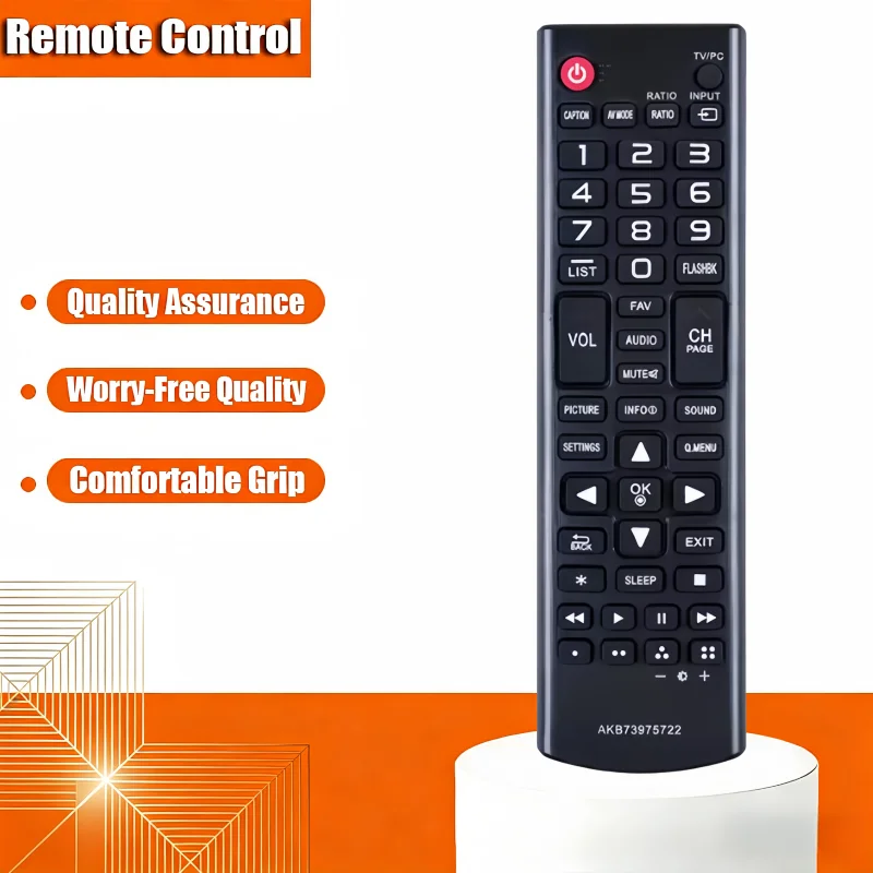 

Remote Control AKB73975722 for Samsung TV Models 22LB4510 22LH4530 24LF4520 29LB4510 28LF4520 28LF4520WU Spare Parts