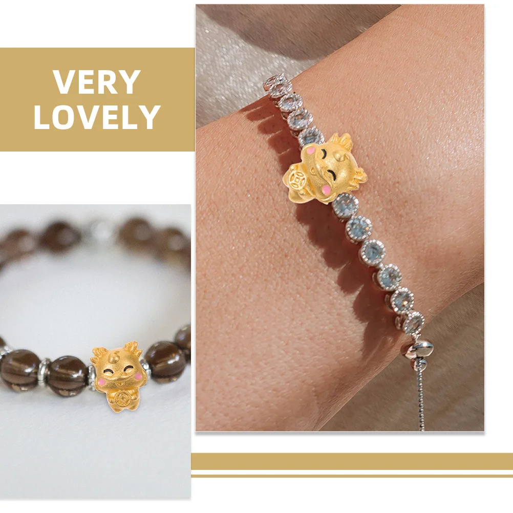 

10 шт. бусины в форме дракона для изготовления ювелирных изделий DIY ремесленные бусины-разделители аксессуары из сплава аксессуары для изготовления ювелирных изделий