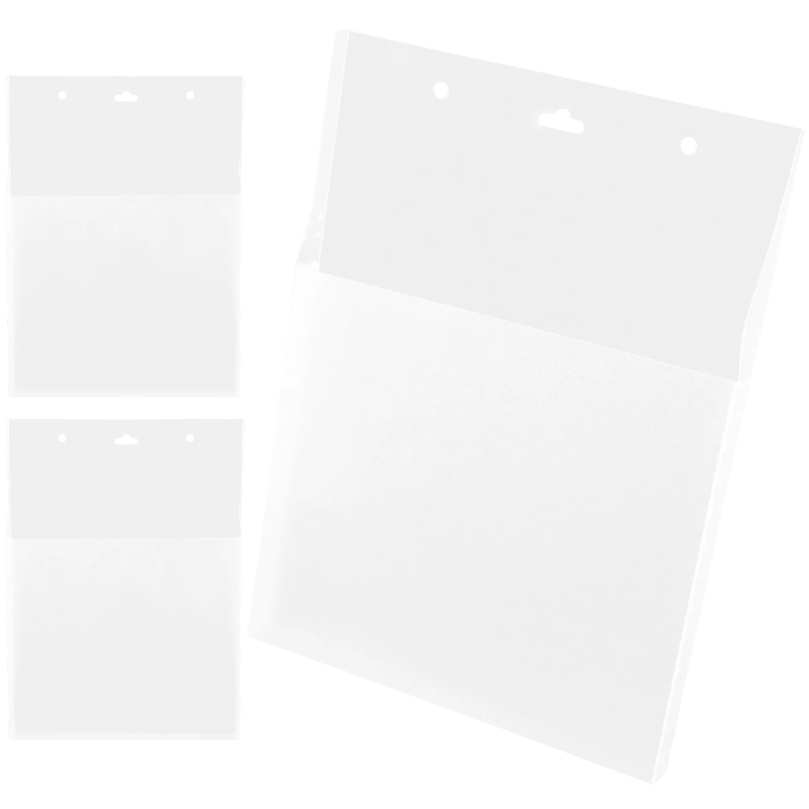 

3pcs Wall-mounted File Box Document Holder Hanging Folders Magazine Storage Case Stain-resistant Desk Organizer