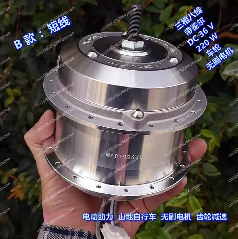 

Электрическая помощь, горный велосипед, бесщеточный колесный двигатель, односторонняя муфта, редуктор