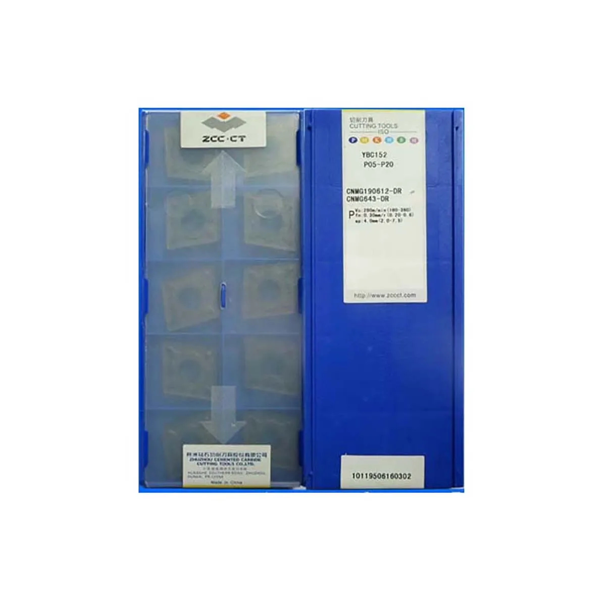 ZCC.CT Original CNMG CNMG19 CNMG190612 CNMG190608 CNMG190616 Medium-Roughing Carbide Turning Inserts