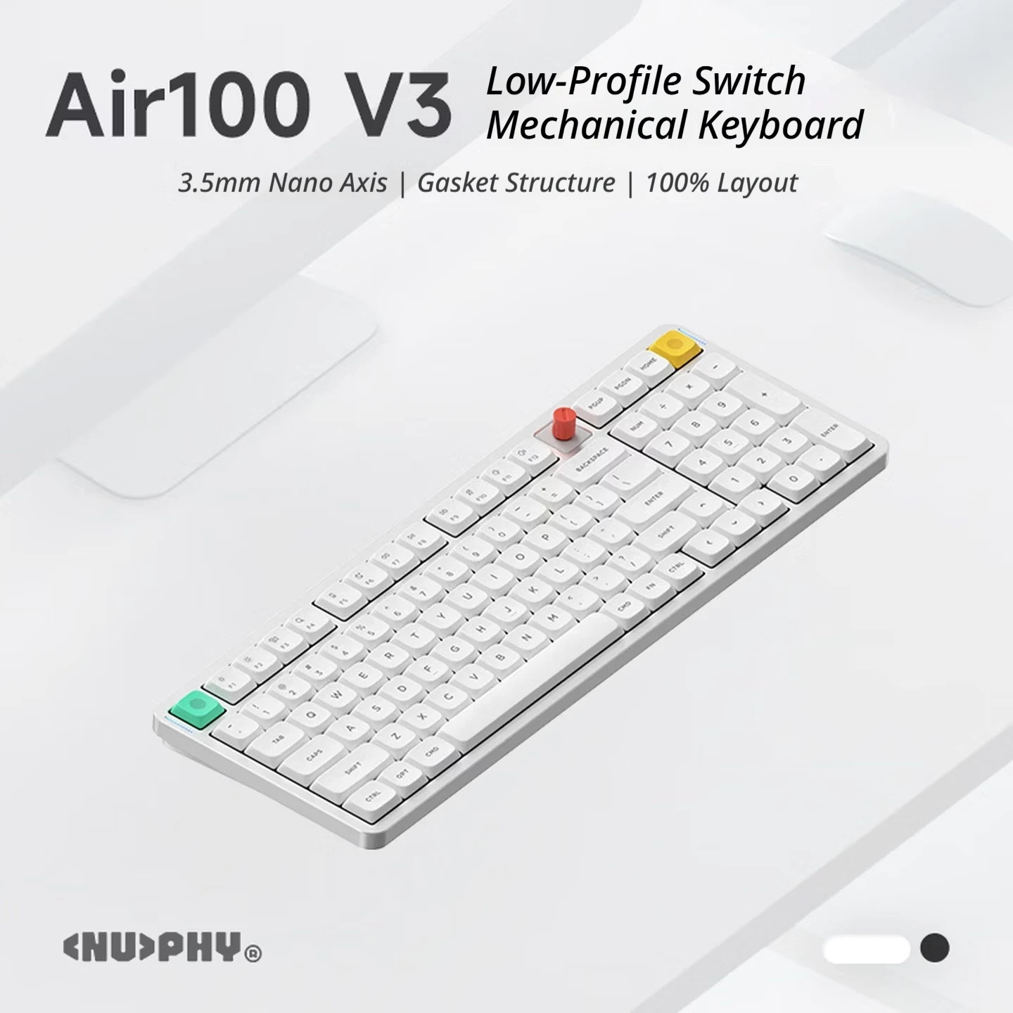 NuPhy Air65 V3 Air75 V3 Air100 V3 ワイヤレスメカニカルキーボード