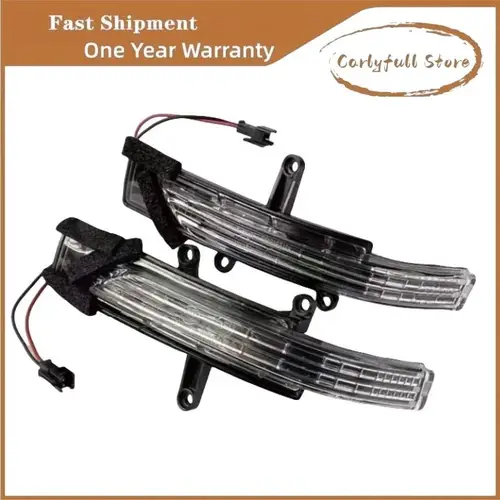 Imagen 1 del producto Luz indicadora de señal de giro para espejo retrovisor de coche, lámpara intermitente para espejo de puerta Chery Tiggo 2/3X 2017-2020