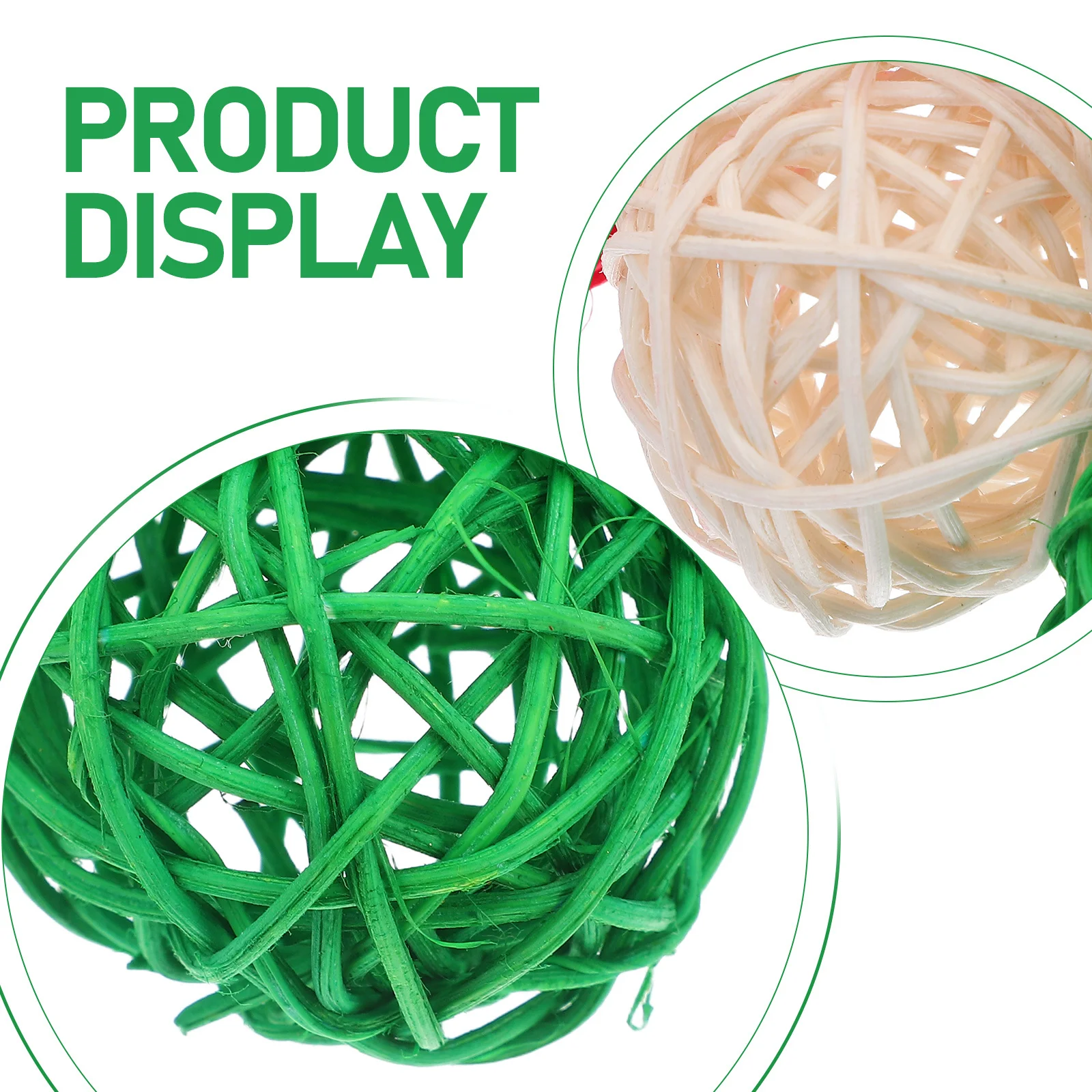 15 قطعة كرات الروطان الروائح 5 سنتيمتر مزهرية طبيعية السلطانية الحشو الزخرفية الناشر الزفاف محور ديكور المنزل #6