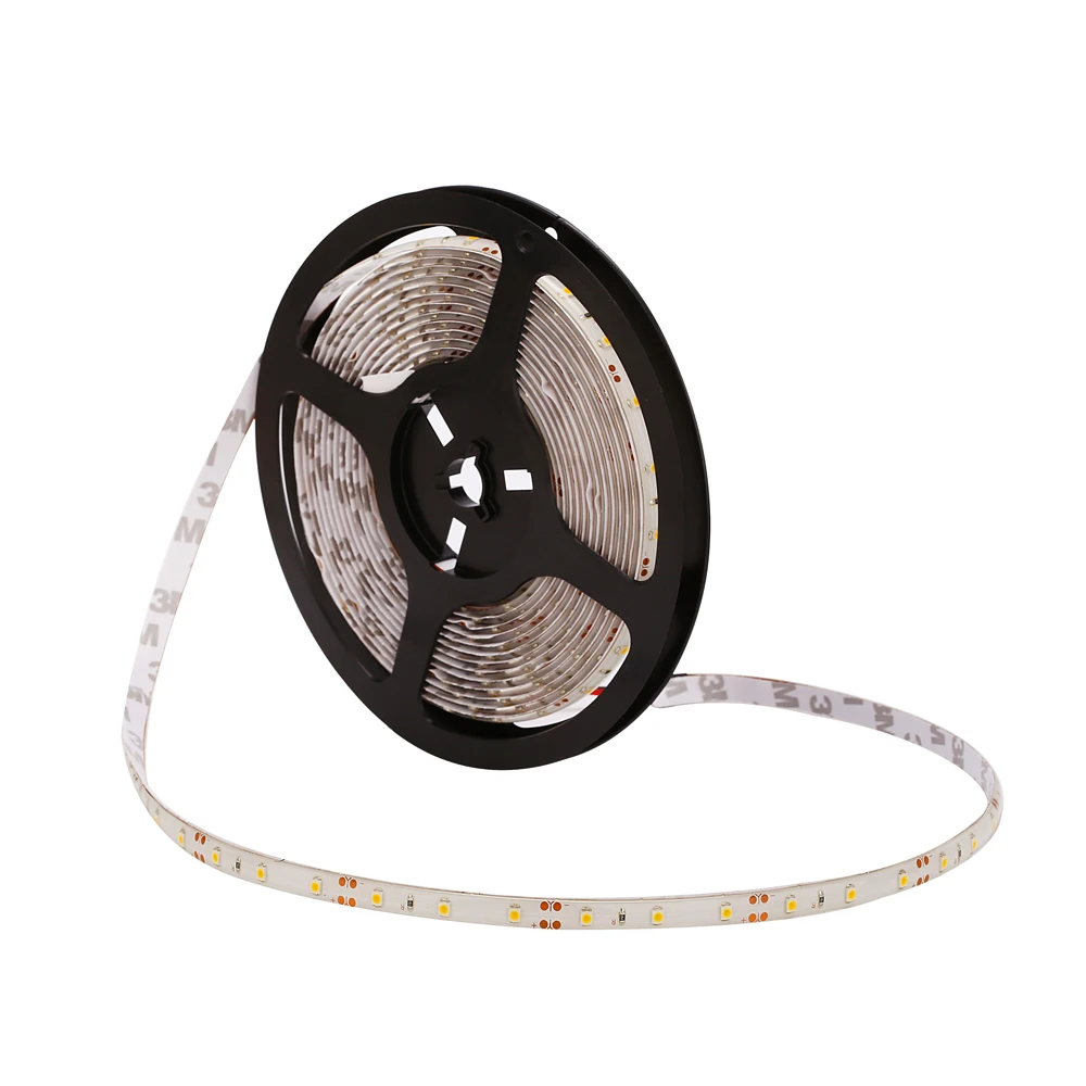 5M 3528 SMD LED Strip light DC 12V 60 120 LEDs/M indoor and outdoor waterproof Decorative Tape RGB White Blue Red Green Yellow