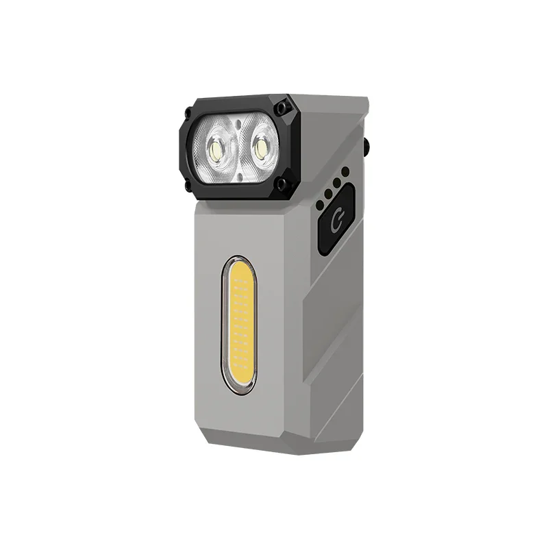 Klarus E8 Triple-Light All-Metal Swivel-Head EDC Flashlight 1000lm Outdoor Adventures Torch Light IPX6 Waterproof Flashlights