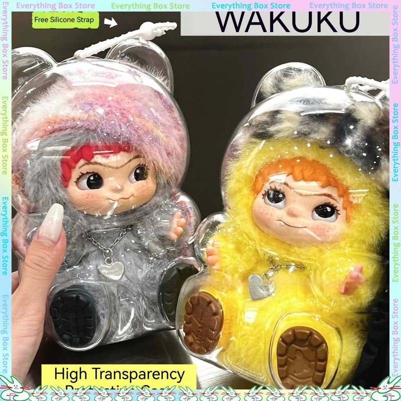 

Прозрачный акриловый защитный чехол, подходящий для Wakuku, высококачественный пылезащитный защитный чехол для хранения, устойчивая к царапинам кукла