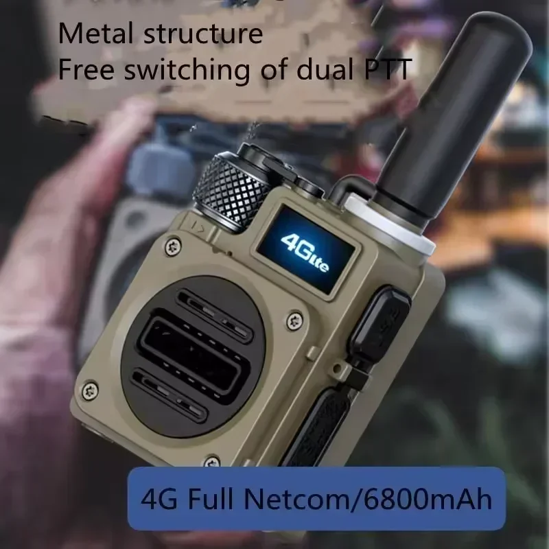 

20254G LTE IP-сеть POC Радио 200–5000 км Long Ran Global GSM Ручная DMR Walkie Talkie Real PTT SIM-карта Всемирное использование в Интернете