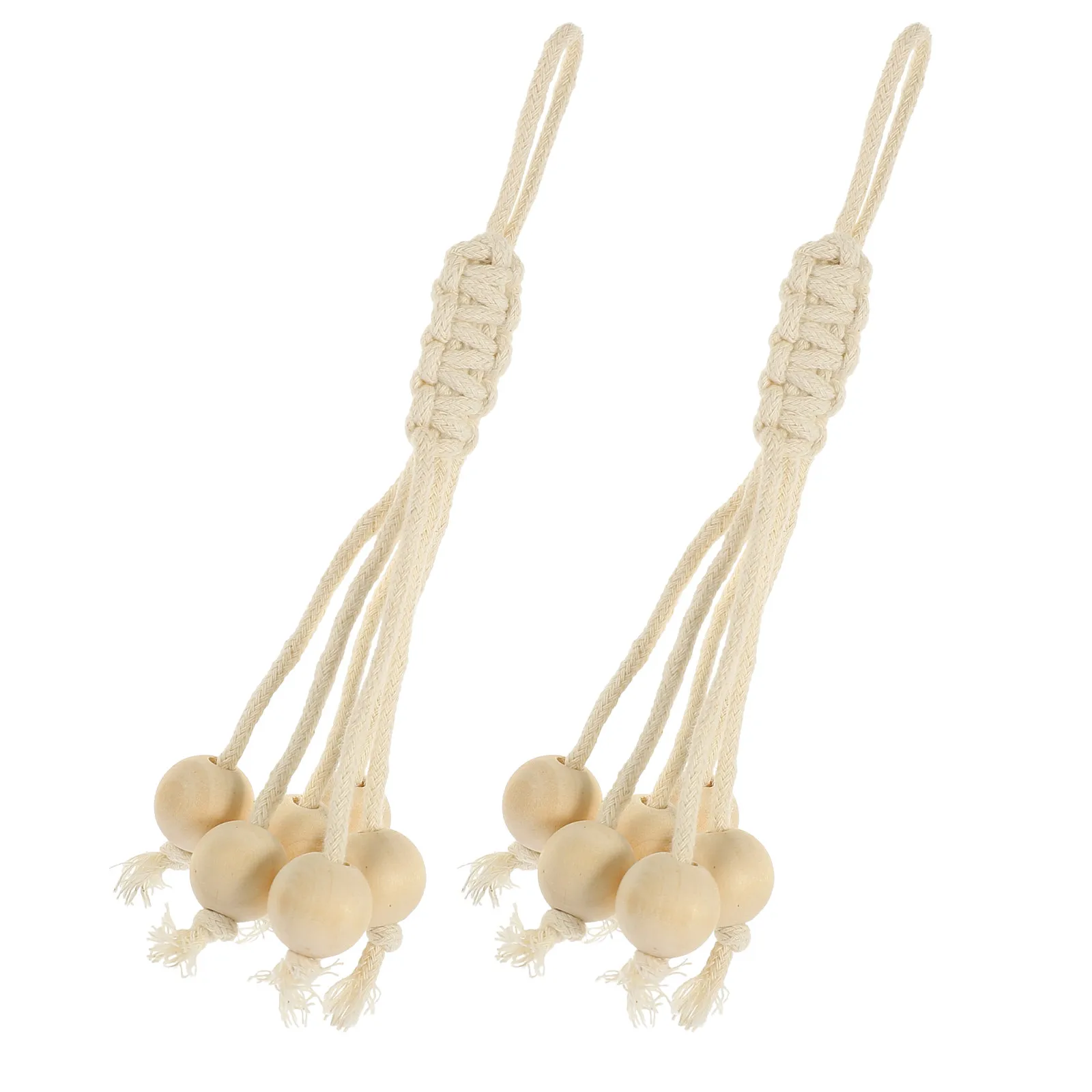 2pcs Banana Storage Kit Fruit Hanger Cotton Rope Handwoven Organizer Kitchen Wall Fruit Holder Macrame Hanger Basket view 3