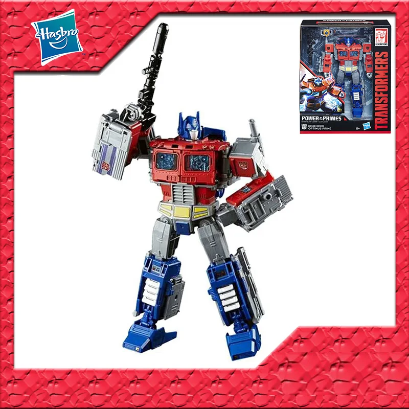 

In Stock Original TAKARA TOMY Transformers OPTIMUS PRIME Leader PVC Anime Figure Action Figures Model Toys