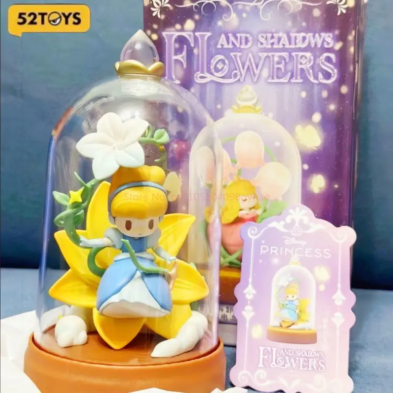 

Подлинная слепая коробка принцессы Диснея, глазурованная цветочная тень, серия, загадочная коробка-сюрприз, фигурки русалки Ариэль Хуа Мулан, рождественские подарки