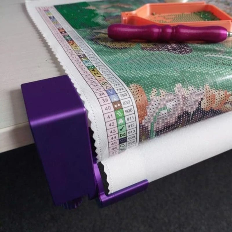 A2UD Metal Painting Art Cadre avec solution d'espaces travail réglables Clamps Rolling Up & Store Toomder