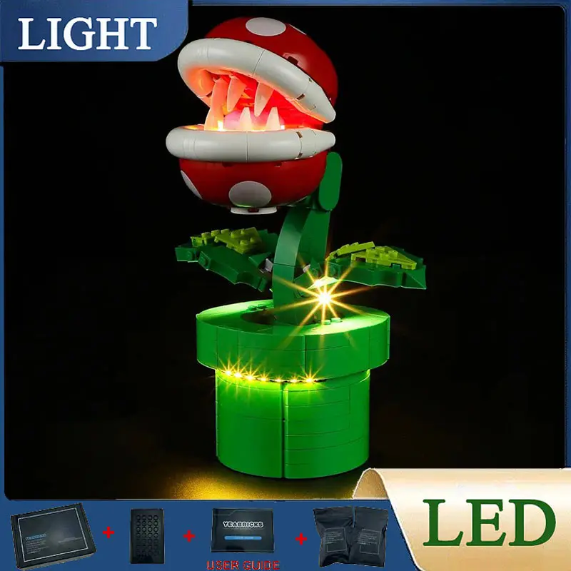 

DIY LED Light Kit For LEGO 71426 Piranha Plant (Only LED Light,Without Blocks Model)