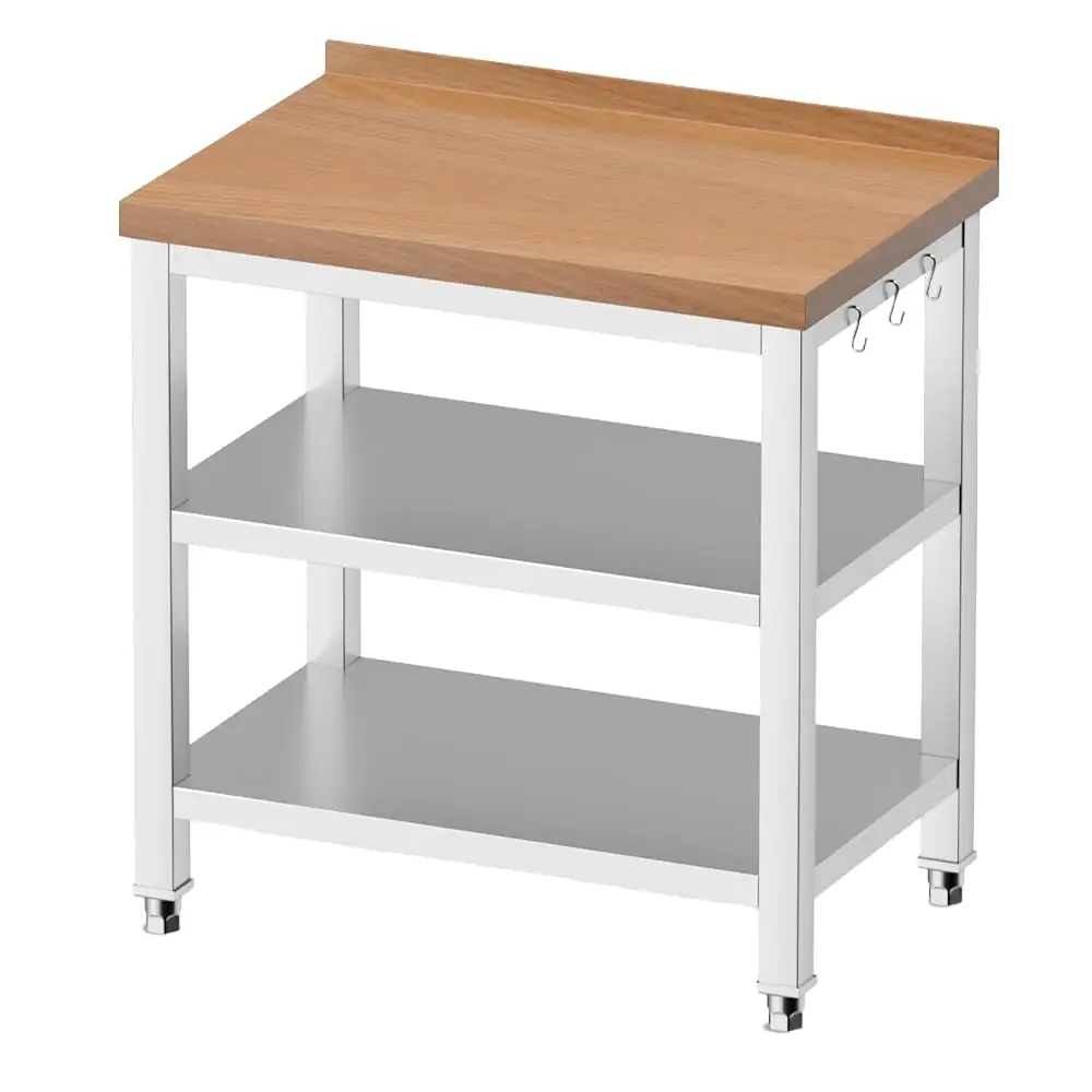 Stainless Steel Prep Work Table, 31.5
