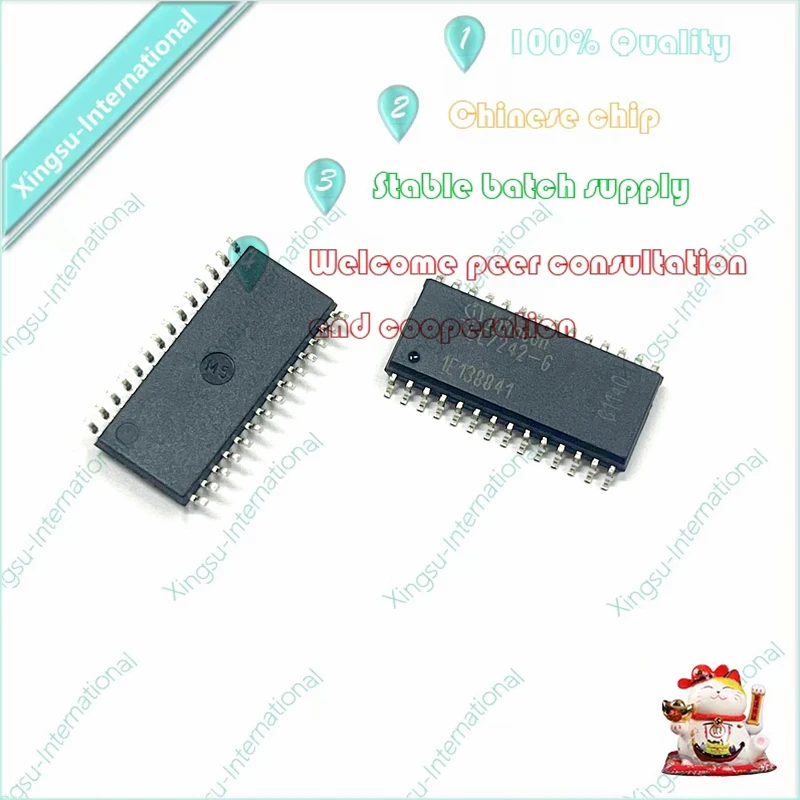 1 pz/pezzo TLE7242-G TLE7242 SOP28 pacchetto Automotive Computer Board Light Chip Transistor Driver