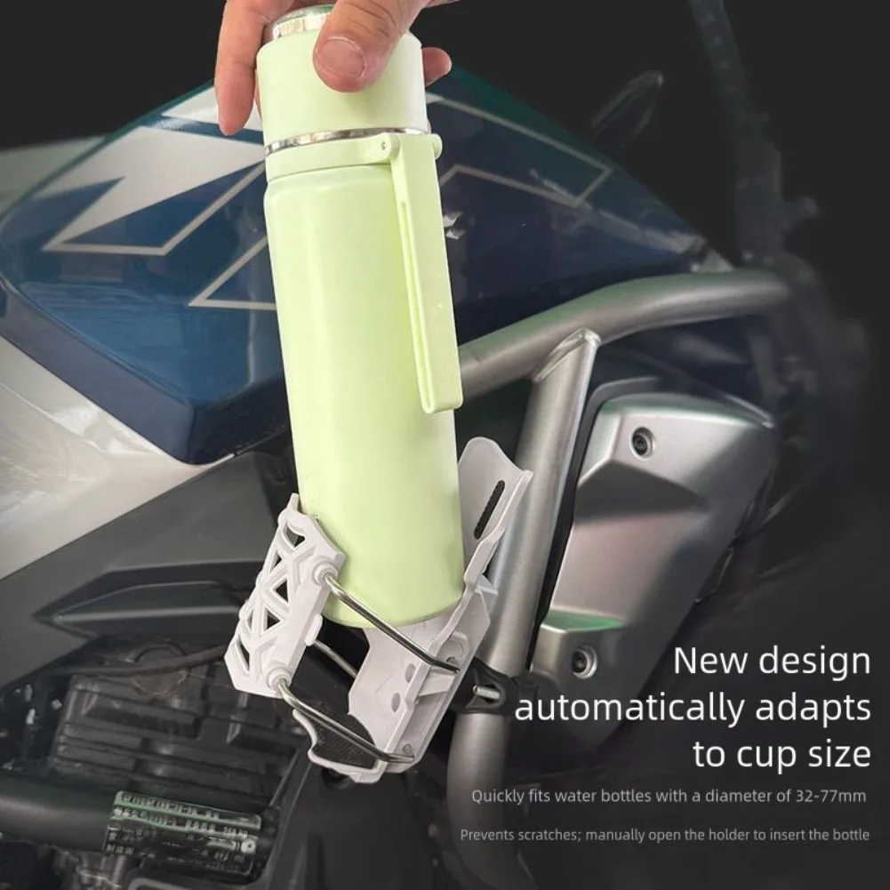 

Кронштейн для велосипедной бутылки с водой ABS 360° ° Вращающийся адаптивный держатель для чашки на бампер с регулируемым зажимом, клетки для велосипедных бутылок, аксессуары