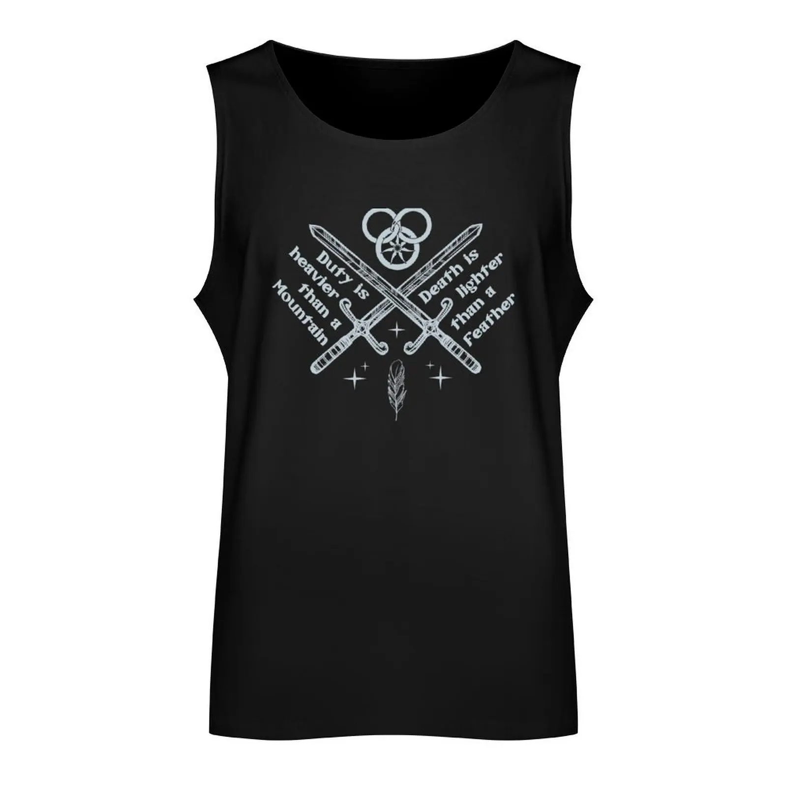 The Wheel of Time - Duty is heavier Tank Top gym shirt men sleeveless t-shirts for men men gym