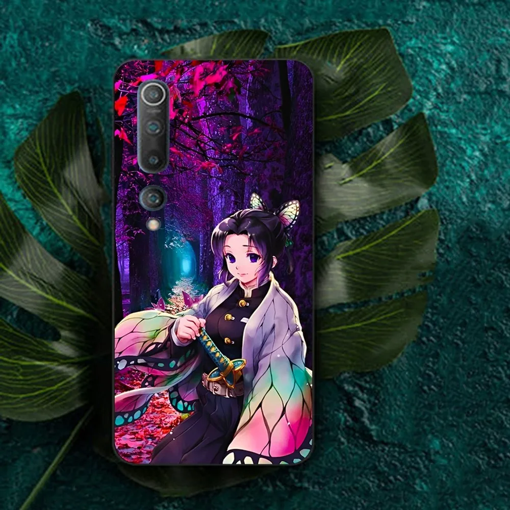 Capa de telefone Demon Slayer, Kochou Shinobu, Redmi Note 4X5 A 6 7 8 Pro T 9 Pro 9S 10 Pro 11 Pro 11S 11S 11 Pro PocoM3pro