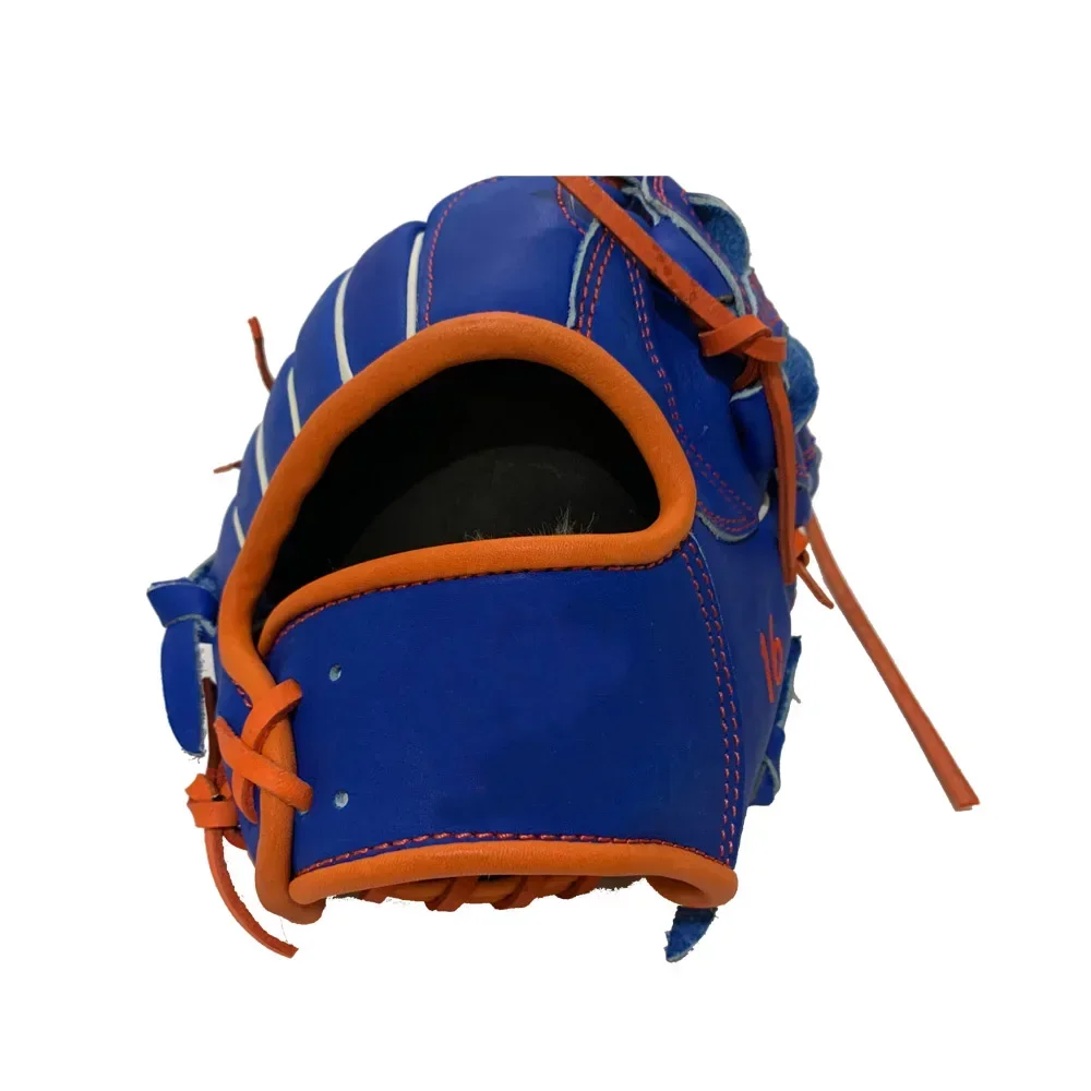 Design your own  leather baseball gloves with high quality cowhide right hand throw