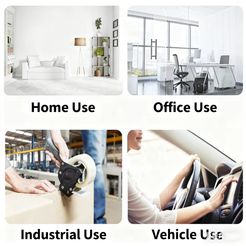 شريط 3M مزدوج الجوانب رفيع للغاية وشفاف عالي اللزوجة شريط غير أثر مقاوم لدرجات الحرارة العالية شريط سيارة سهل التمزق