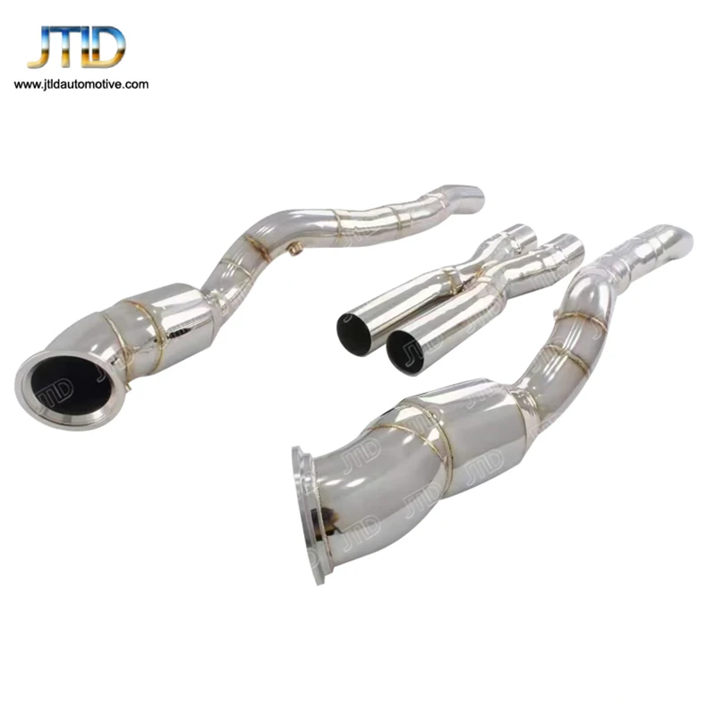 

JTLD High Performance Stainless Steel Catless Exhaust Downpipe with X Pipe For Ferrari F12 Berlinetta 812 GTS